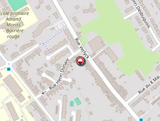 Carte de Ecoles Publiques Primaires à Hazebrouck