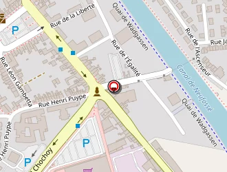 Carte de Delplanque (ets) à Arques