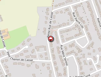 Carte de Borteelle Chauffage à Hazebrouck