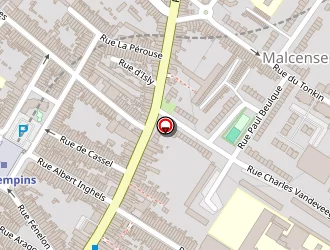 Carte de Salons Maes Traiteur à Tourcoing