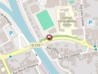 Carte de La Poste à Arques