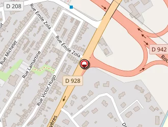 Carte de Le Centre à Longuenesse