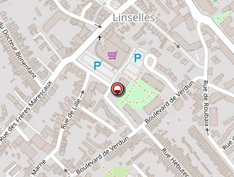 Carte de Galliot à Linselles