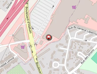 Carte de Grand Frais à Roncq