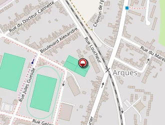 Carte de Maison De Retraite à Arques