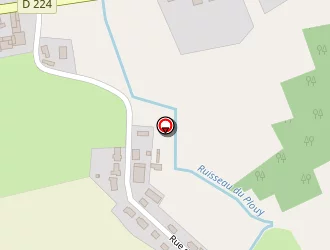 Carte de Diereman Daniel à Alincthun