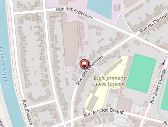 Carte de Carrefour Market à Arques