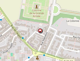 Carte de Aux Caves Napoleon à Wimille