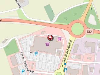 Carte de Mcdonald's à Hazebrouck