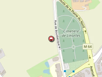 Carte de La Poste à Linselles