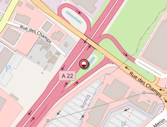 Carte de Boulodrome à Roncq