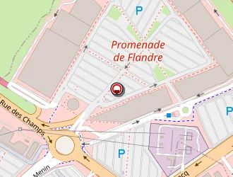 Carte de Mc Donald's à Tourcoing