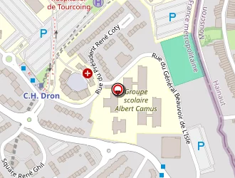 Carte de Fontaine Thierry à Tourcoing