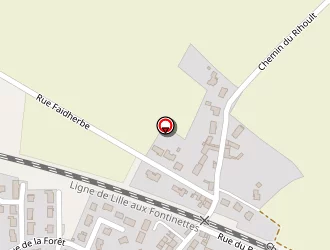 Carte de Demarle Linda à Arques