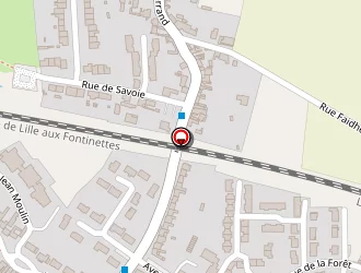 Carte de Complexe Sportif De Tir à Arques