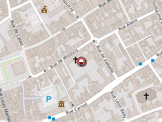 Carte de La Plage à Saint-omer