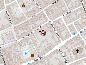 Carte de Florence à Saint-omer