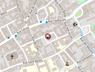 Carte de Danjou Emilie à Saint-omer