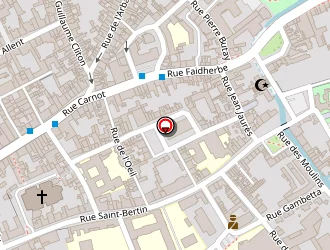 Carte de Draintech France à Saint-omer