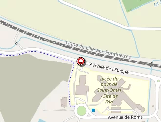 Carte de Stand De Tir à Saint-omer