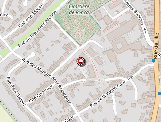 Carte de Auto Moto Ecole David à Roncq