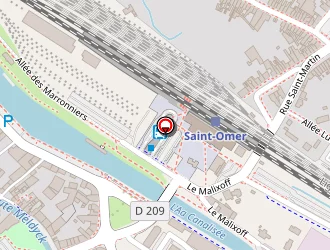 Carte de Proxi Meca Garage Philippe Havet Adhérent à Saint-omer