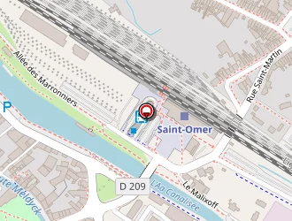 Carte de Pièces Auto Caron à Saint-omer