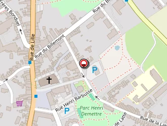 Carte de La Poste à Roncq