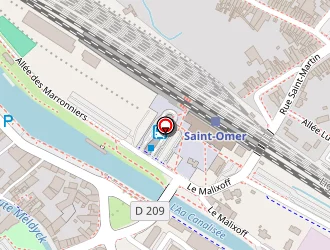 Carte de Cani'brush à Saint-omer