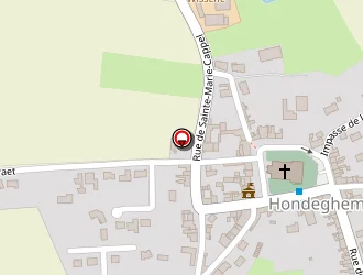 Carte de Café Du Centre à Hondeghem