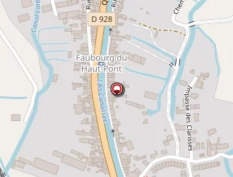 Carte de La Ducasse à Saint-omer