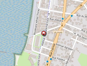 Carte de Le 180 à Wimereux