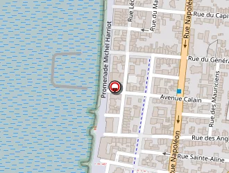 Carte de La Goëlette à Wimereux