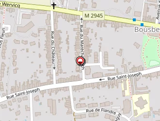 Carte de Decloet David à Bousbecque