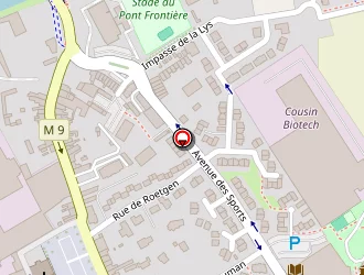 Carte de Bohain-dev à Wervicq-sud