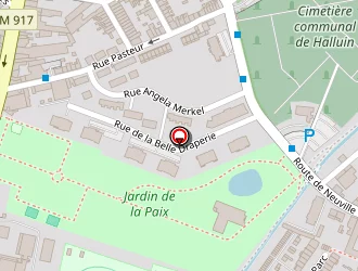 Carte de Ass Halluinnoise De Judo à Halluin