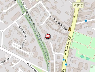 Carte de Auclert Hamy à Halluin