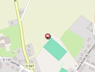 Carte de Salle Des Fêtes à Eecke