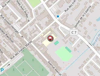 Carte de Saint Roch Agencement à Halluin