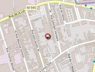 Carte de Adecco à Halluin