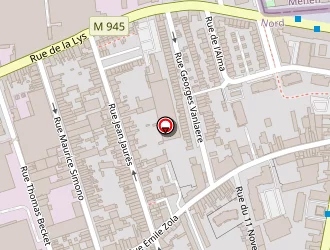 Carte de B. Vandenbulcke (ets) à Halluin