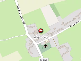 Carte de Ecole à Alembon