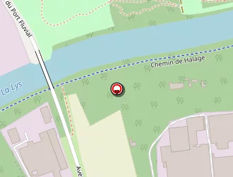 Carte de Landmade à Halluin