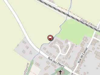 Carte de Decrock Nicolas à Bavinchove