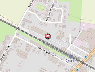 Carte de Stade Municipal à Bavinchove