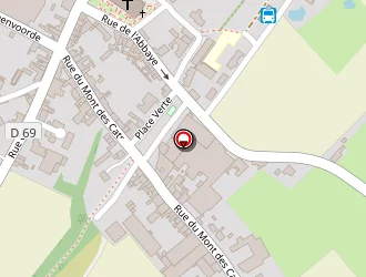 Carte de Aux Délices De Marie à Godewaersvelde