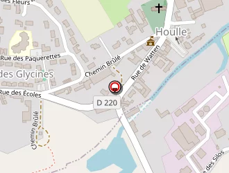 Carte de Salle Polyvalente à Moulle