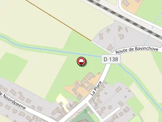 Carte de Salle Des Fêtes à Zuytpeene