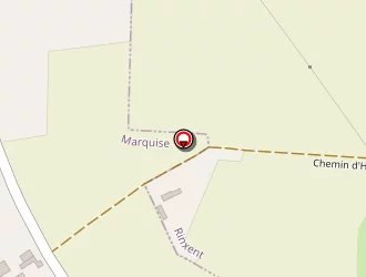 Carte de Loxagri à Marquise