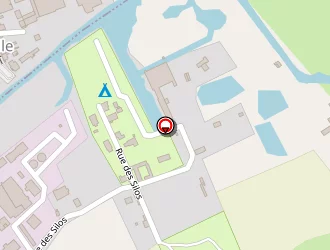 Carte de Camping Les Peupliers à Moulle